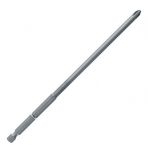 #2 Phillips Bit (6" Long, 1/4" Hex)